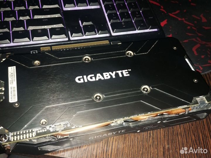 Видеокарта rx580 4gb