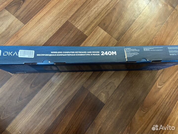 Беспроводная клавиатура и мышь