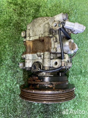 Компрессор кондиционера 4E-F Toyota Starlet EP82 1