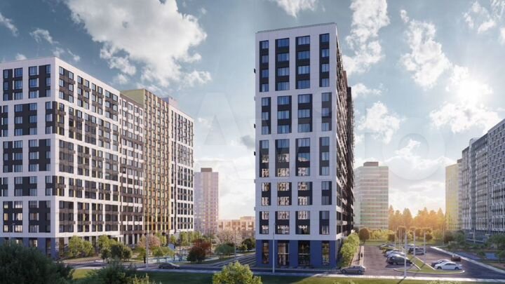 3-к. квартира, 50,9 м², 14/17 эт.