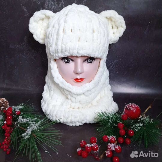 Плюшевая балаклава