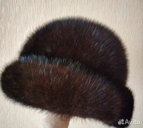 Шапка норковая женская