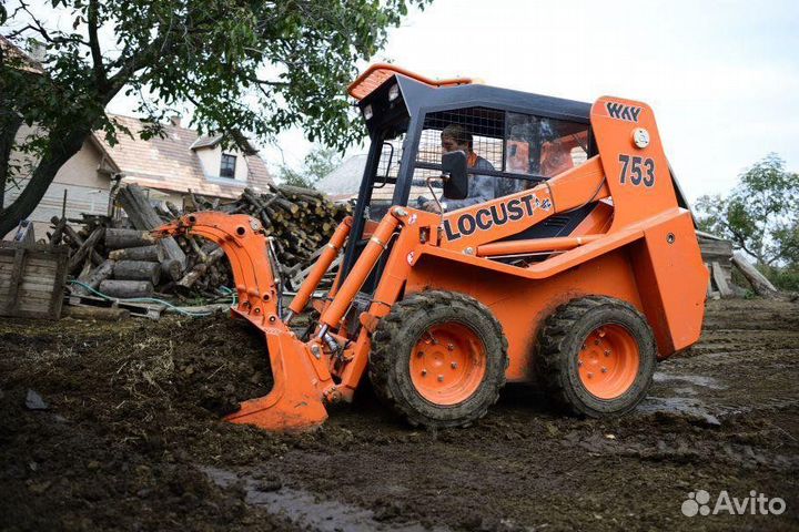 Мини-погрузчик Locust / Way Industry L753, 2023