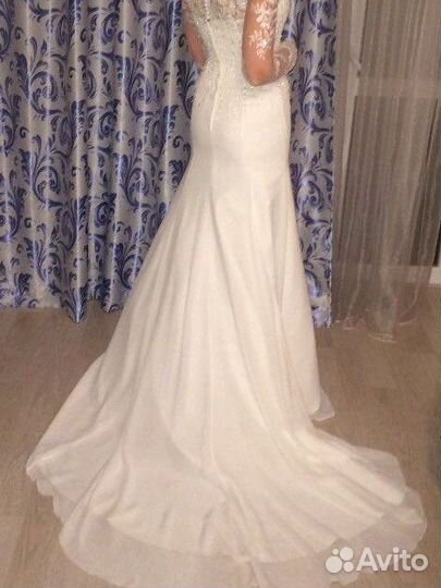 Шикарное свадебное платье To be bride люкс