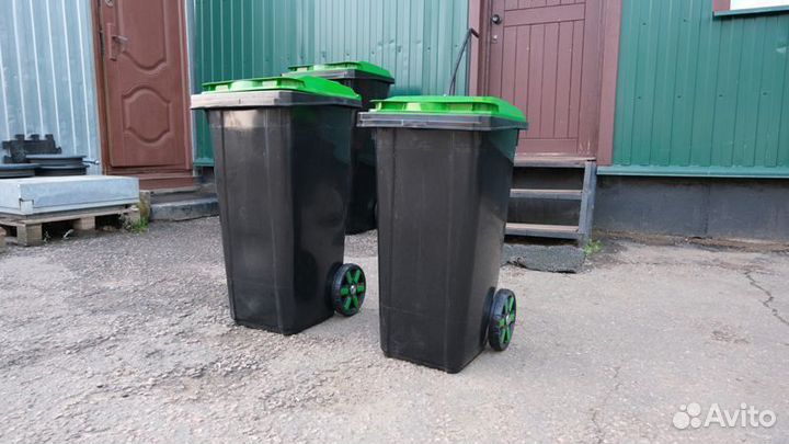 Контейнер 80 л. для мусора уличный