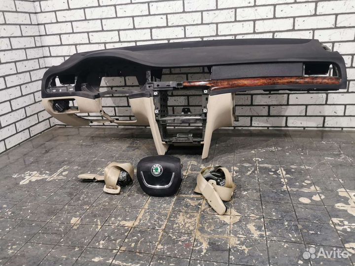 Безопасность в сборе Skoda SuperB 2008-13