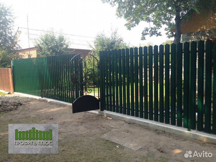Евроштакетник для забора