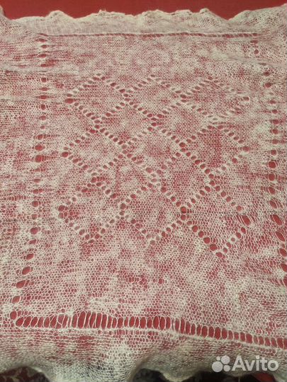 Платок шаль, шарф пуховый