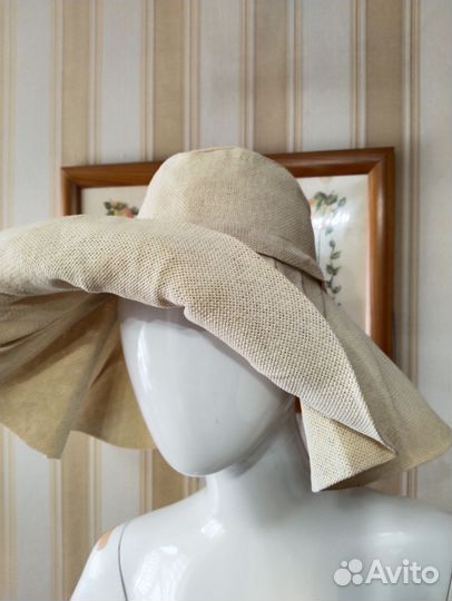 Соломенная шляпка р-р 57