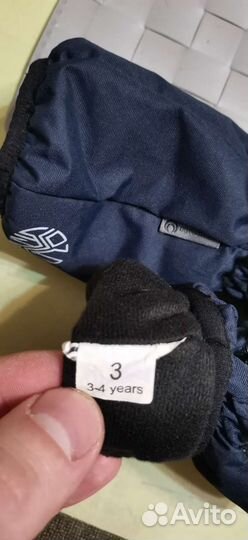 Варежки зимние детские