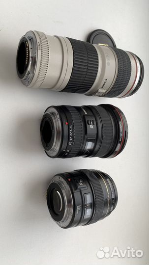 Объективы Canon EF