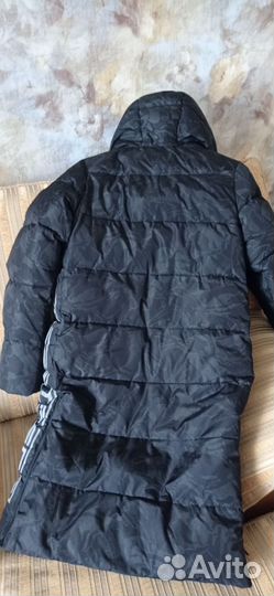 Зимнее пальто длинное для девочки