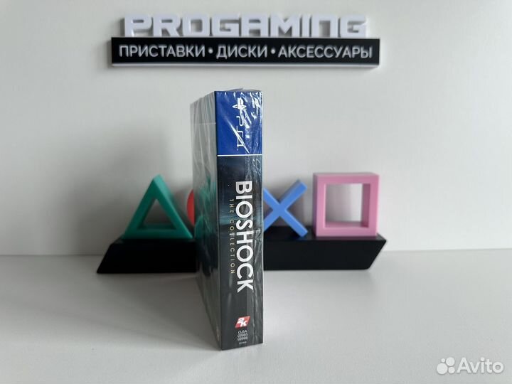 Bioshock the collection диск для Sony PS4