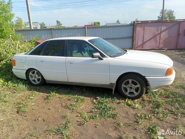 Audi 80 1.8 МТ, 1988, 350 000 км
