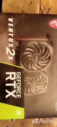 Видеокарта rtx 3060ti msi