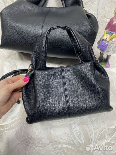 Сумка женская Polene кожаная в 2 размерах