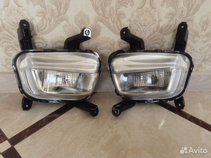 Противотуманные фары kia rio 3 рестайлинг