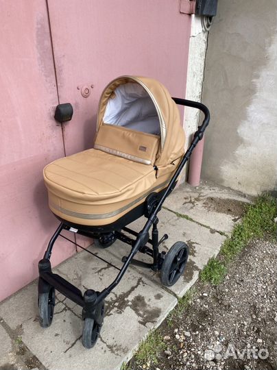 Коляска 2 в 1 эко кожа