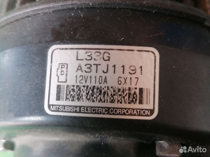 Генератор на Mazda 6 бу