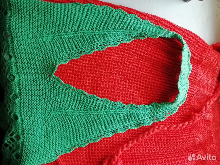 Топ + юбка ручная работа летние вязанные