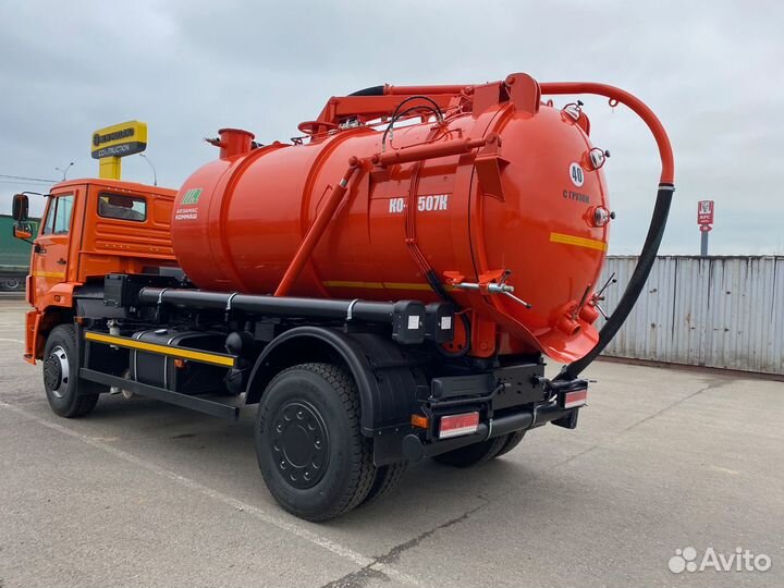 Ко-507К на шасси камаз-53605-48 илососная Е-5