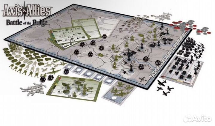 Игра axis and allies Battle of the Bulge