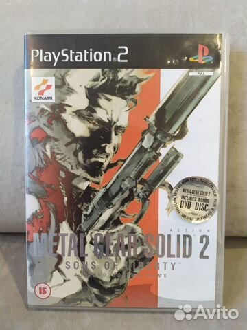 Jeu-Metal gear solid 2 : Sons of liberty + CD Bonus (Complet) PS2