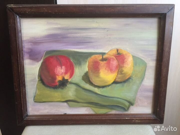 Картина натюрморт с фруктами