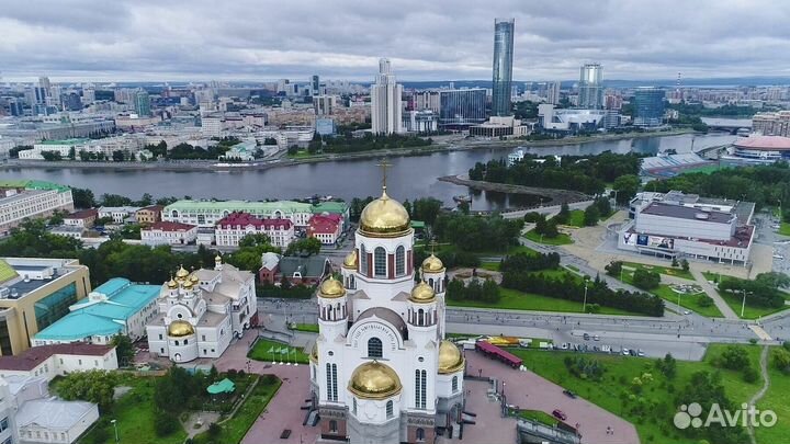 Съемка с квадрокоптера DJI, аэросъемка с дрона