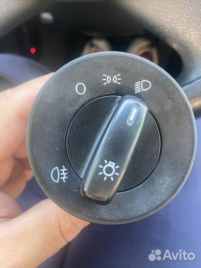 Переключатель света skoda octavia a5