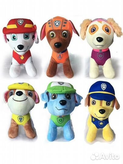 Мягкая игрушка Щенячий патруль 18 см