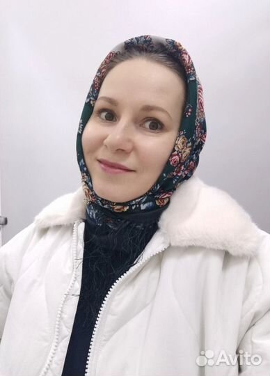 Павлопосадский платок шерсть