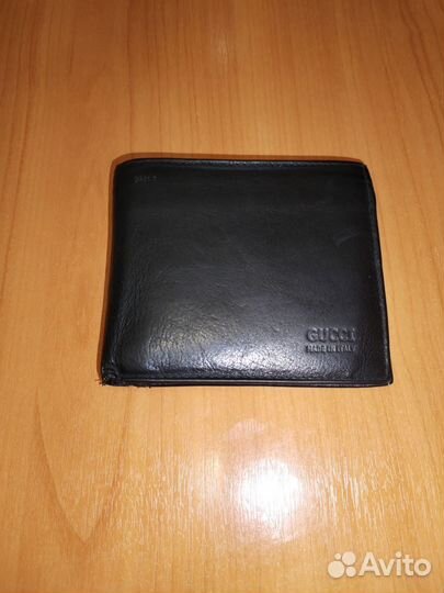 Кошелек мужской кожаный бу