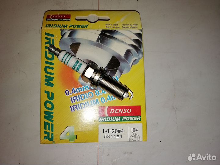 Свечи зажигания Denso IKH20 5344