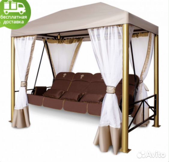 Садовые качели шатер