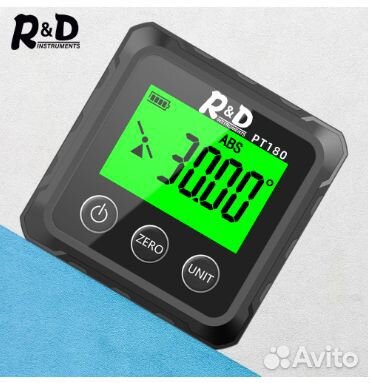 Цифровой измеритель уровня наклона R&D PT180