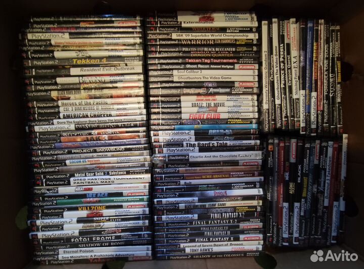 Диски на Sony PlayStation 2