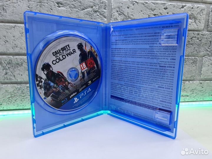 Диск ps4 call of duty black ops cold war