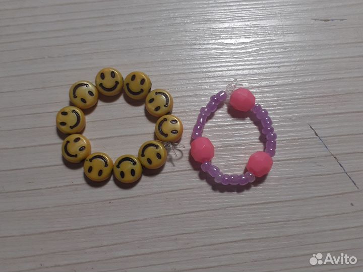 Колечки из бисера