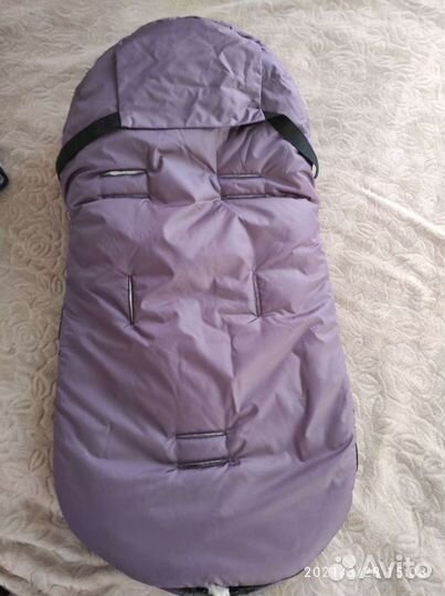 Зимний меховой конверт