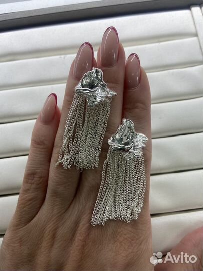 Серьги Poison drop