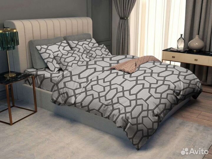 Постельное белье 2 х спальное новое