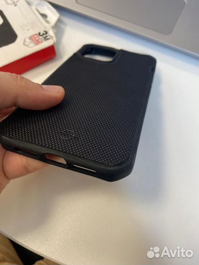 Чехол itskins hybrid carbon Apple iPhone 12 Pro Ma