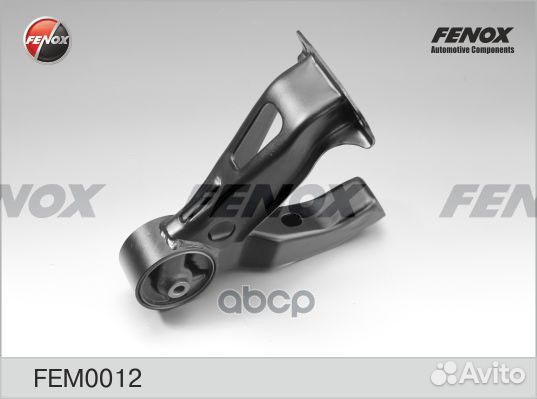 Опора двигателя зад прав fem0012 fenox