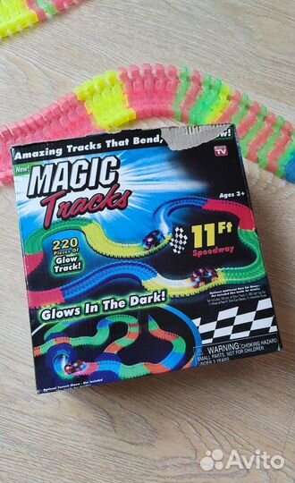 Игрушка дорога Magic Tracks трасса, 220 частей