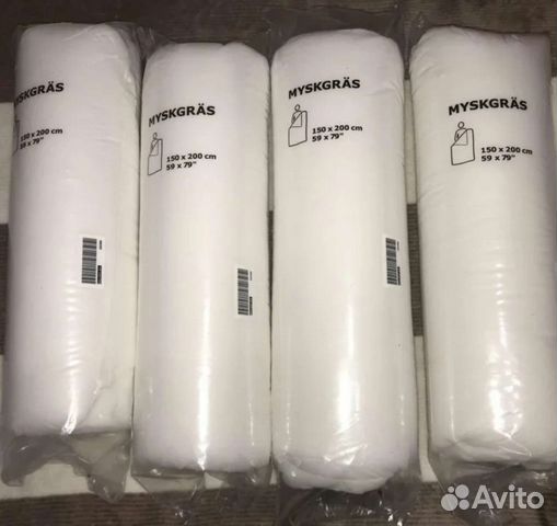 Легкое одеяло 150х200 см икеа