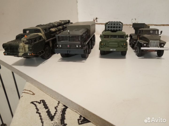 Модели танков 1:72