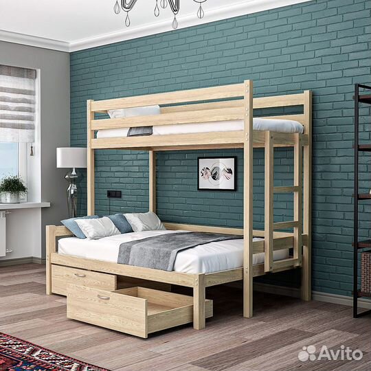 Двухъярусная кровать Семейная