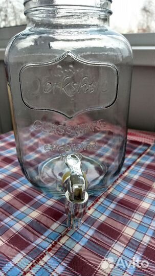 Лимонадница с краном, 5 литров, без крышки