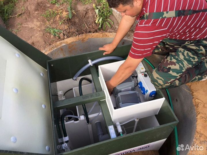 Септик для дома и дачи. Установка под ключ